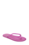 Brizza Jelly Flip Flop In Animal Print