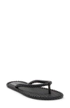 Brizza Jelly Flip Flop In Black