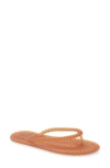 Brizza Jelly Flip Flop In Brown