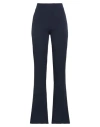 Brizzi Woman Pants Navy Size 6 Polyester, Elastane In Blue