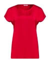 Brizzi Woman Top Burgundy Size L Polyester In Red