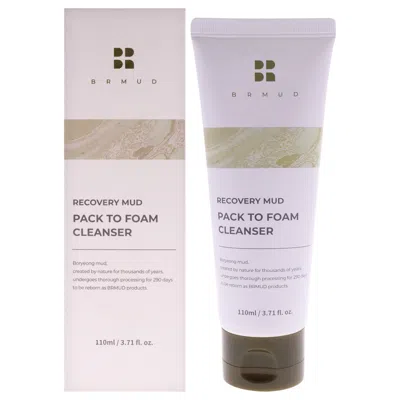 Brmud Recovery Mud Pack To Foam Cleanser By  For Unisex - 3.71 oz Cleanser In Multi