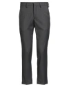 Bro-ship Bro Ship Man Pants Charcoal Size 32 Polyester, Viscose, Elastane In Gray