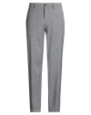 Bro-ship Bro Ship Man Pants Grey Size 34 Polyester, Wool, Elastane In Gray