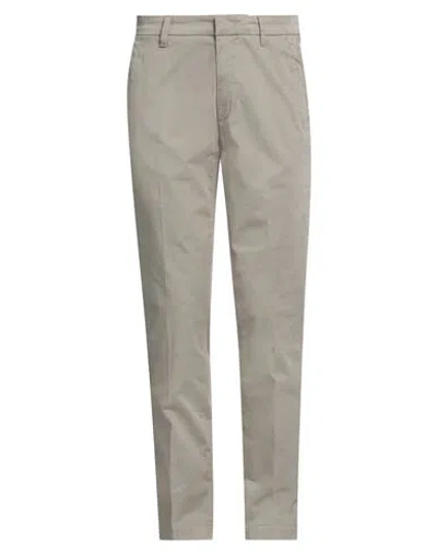 Bro-ship Bro Ship Man Pants Light Grey Size 37 Cotton, Lyocell, Elastane In Beige