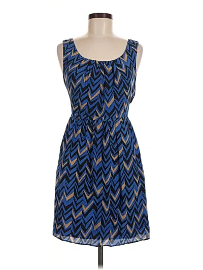Pre-owned Broadway & Broome Casual Dress In Blue