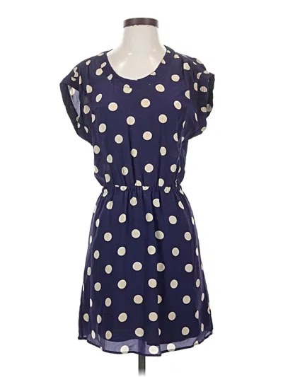 Pre-owned Broadway & Broome Casual Dress In Blue