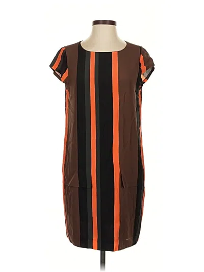 Pre-owned Broadway & Broome Casual Dress In Brown