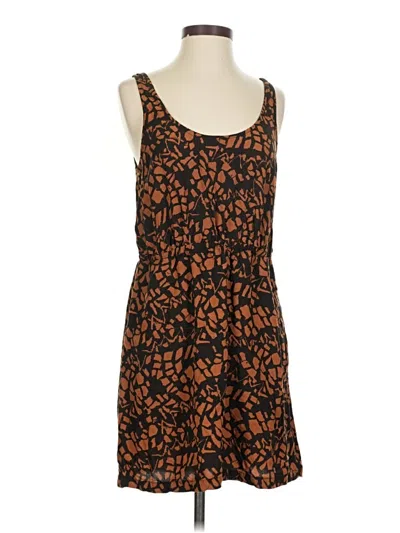Pre-owned Broadway & Broome Casual Dress In Brown
