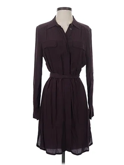 Pre-owned Broadway & Broome Casual Dress In Burgundy