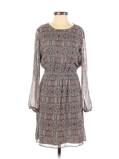 Pre-owned Broadway & Broome Casual Dress In Gray