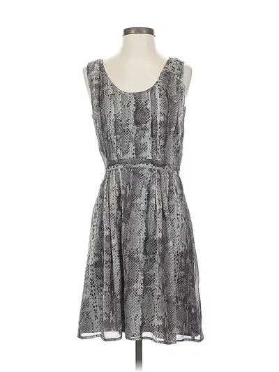 Pre-owned Broadway & Broome Casual Dress In Gray