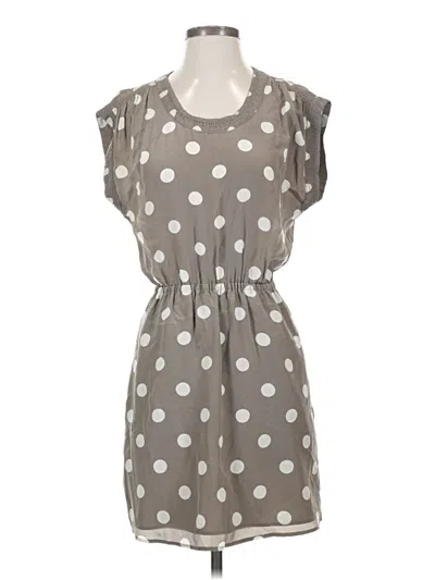 Pre-owned Broadway & Broome Casual Dress In Gray