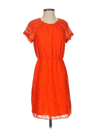 Pre-owned Broadway & Broome Casual Dress In Orange