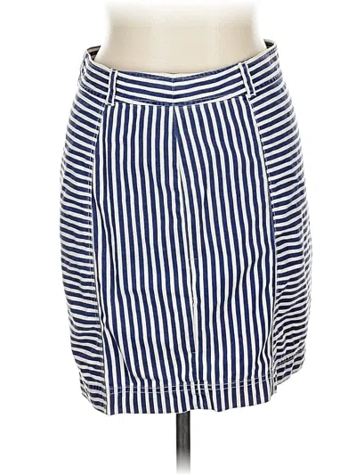 Pre-owned Broadway & Broome Casual Skirt In Blue