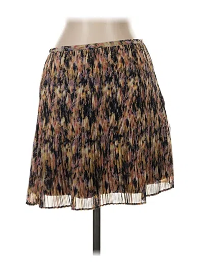 Pre-owned Broadway & Broome Casual Skirt In Gold