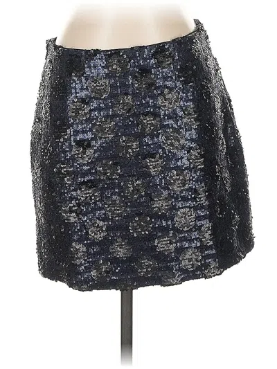 Pre-owned Broadway & Broome Formal Skirt In Blue