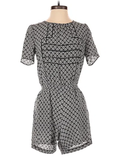 Pre-owned Broadway & Broome Romper In Black
