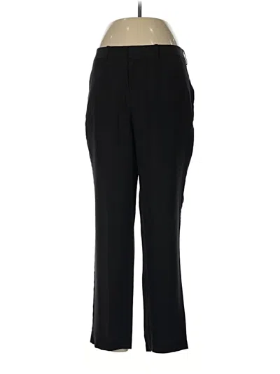 Pre-owned Broadway & Broome Silk Pants In Black