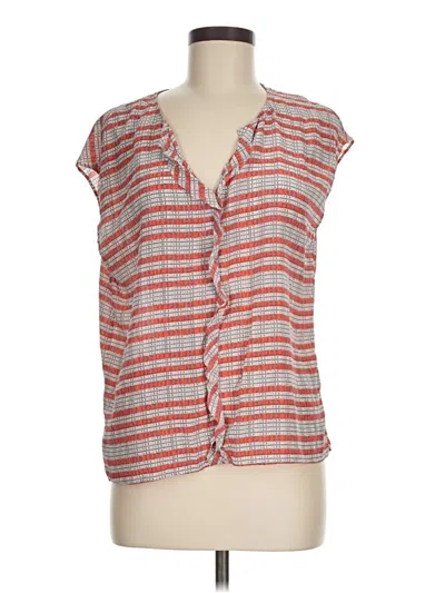 Pre-owned Broadway & Broome Sleeveless T-shirt In Orange