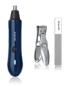 Brocchi For Men Men's Nail Clipper File & Nose Trimmer Set