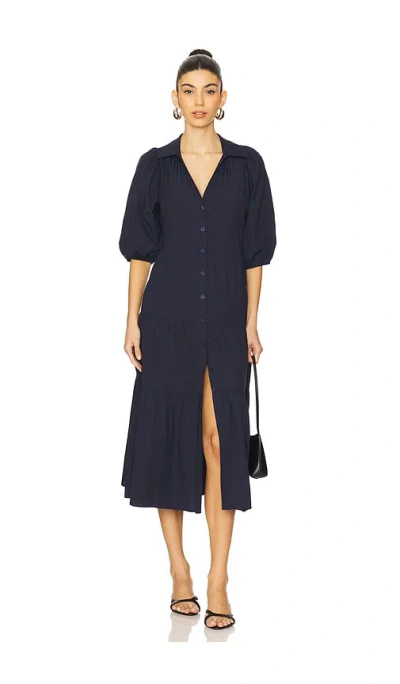 Brochu Walker Antigua Dress In 藏青色