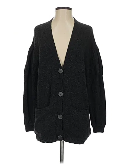 Pre-owned Brochu Walker Cardigan Sweater In Black