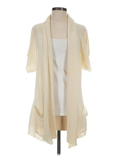 Pre-owned Brochu Walker Cardigan Sweater In Ivory