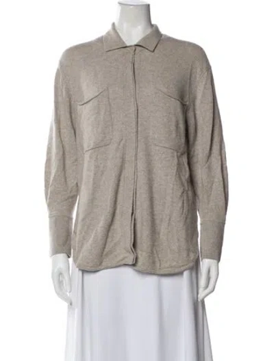 Pre-owned Brochu Walker Cashmere Sweater In Neutral