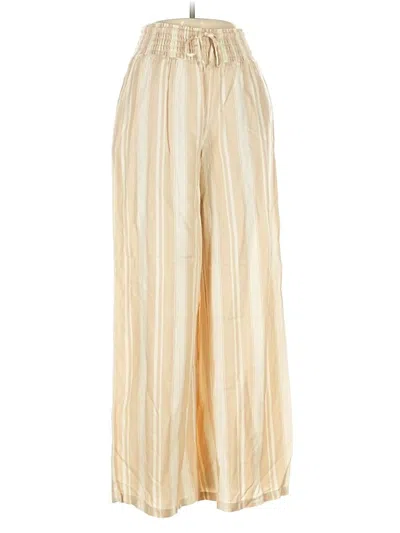 Pre-owned Brochu Walker Casual Pants In Gold