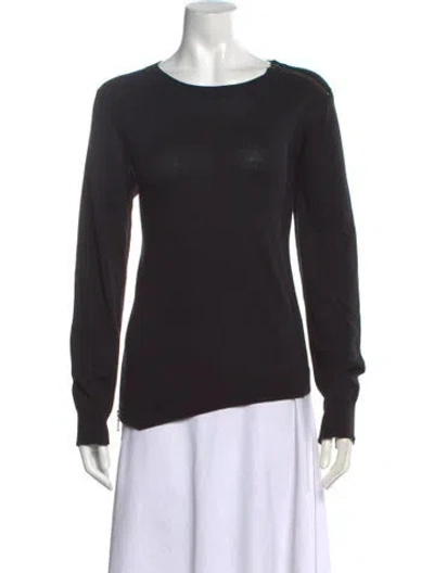 Pre-owned Brochu Walker Crew Neck Sweater In Black