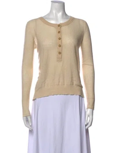 Pre-owned Brochu Walker Crew Neck Sweater In Neutral