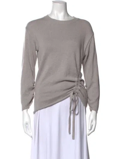 Pre-owned Brochu Walker Crew Neck Sweater In Neutrals