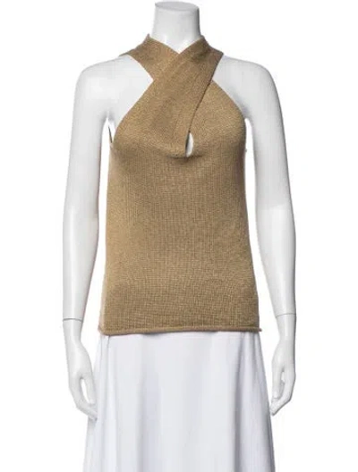 Pre-owned Brochu Walker Halterneck Sweater