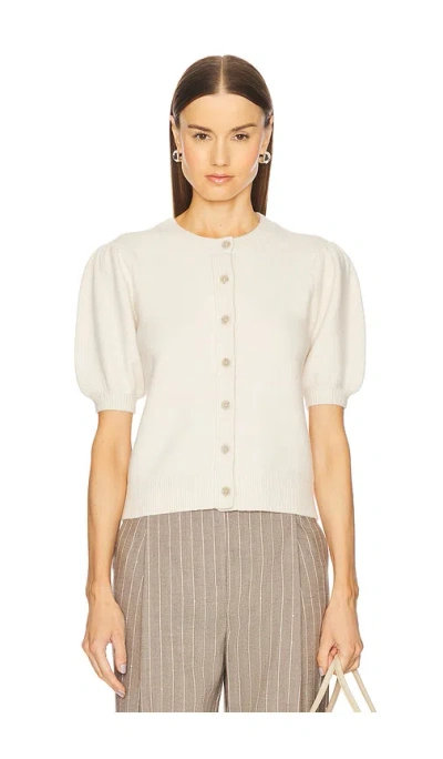 Brochu Walker Havana Cardigan In Oatmeal Melange