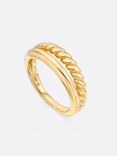 Brochu Walker Icons Yellow Gold Duet Ring