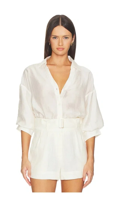 Brochu Walker Kate Voile Shirt In White