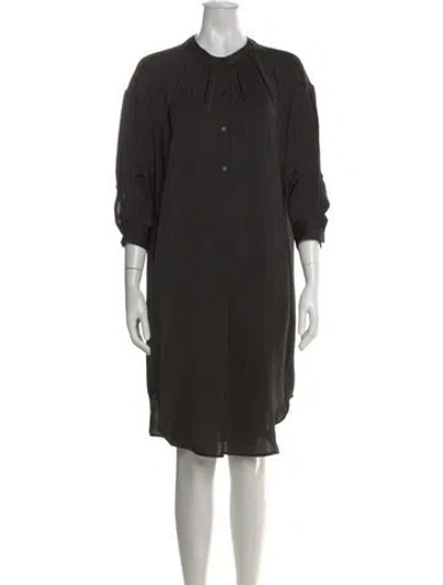 Pre-owned Brochu Walker Knee-length Dress In Black