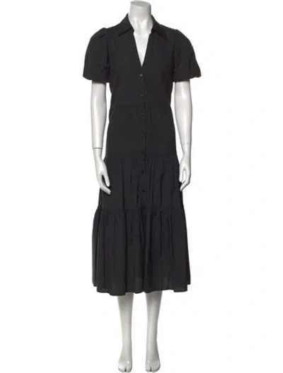 Pre-owned Brochu Walker Long Dress In Black
