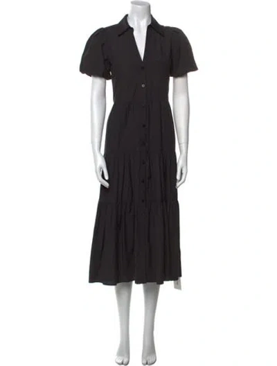 Pre-owned Brochu Walker Long Dress In Black