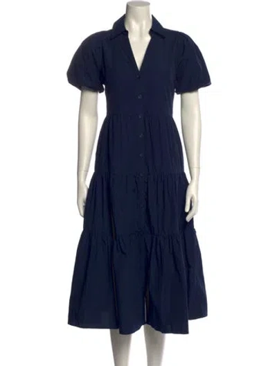 Pre-owned Brochu Walker Long Dress In Blue
