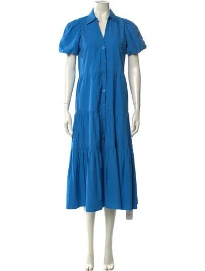 Pre-owned Brochu Walker Long Dress In Blue