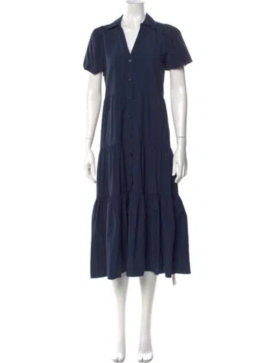 Pre-owned Brochu Walker Long Dress In Blue
