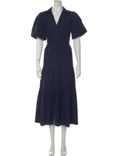 Pre-owned Brochu Walker Long Dress In Blue
