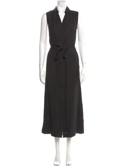 Pre-owned Brochu Walker Long Dress In Gray