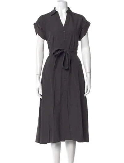 Pre-owned Brochu Walker Long Dress In Gray