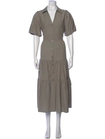 Pre-owned Brochu Walker Long Dress In Neutral