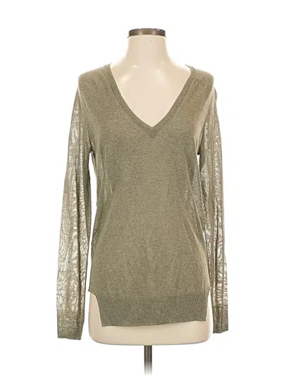 Pre-owned Brochu Walker Long Sleeve T-shirt In Silver