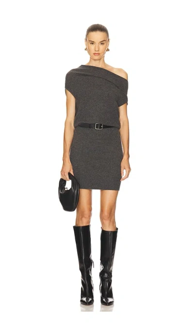 Brochu Walker Lori Sleeveless Mini Dress In Gray