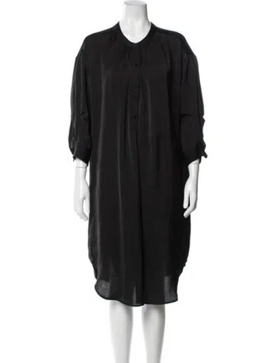 Pre-owned Brochu Walker Midi Length Dress In Blue